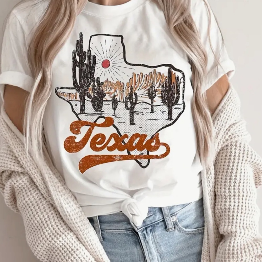 Texas desert tshirt
